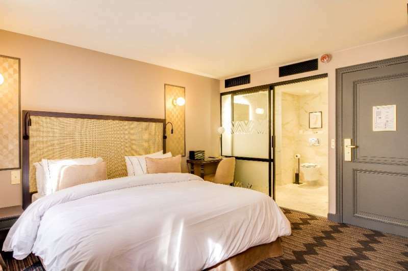 Mom'Art Hotel Париж Номер фото
